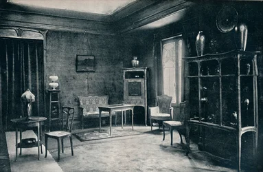 En tegnestue af E. Colonna, 1900