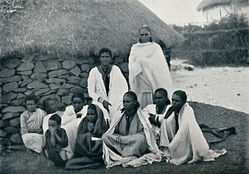 En gruppe abessinere, 1912