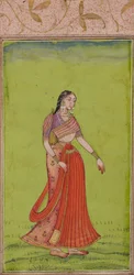 En dame, c1675