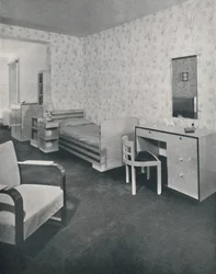 En børnehave designet til Frankl Galleries, Inc., 1933