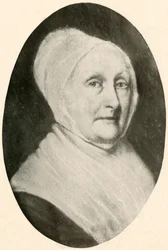 Et portræt af fru Pennington, der viser kjolen af en kvækerdame, 1780, 1937.