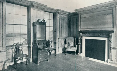 Et værelse på c1740 fra 63, Mansell Street, c1740