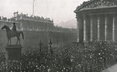 Tiltrædelse af kong George V, 1910.