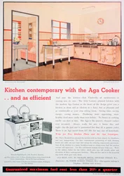 Annonce for Aga komfurer, 1936