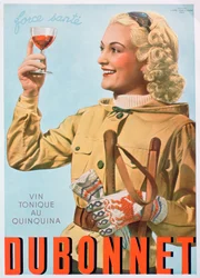 Annonce for Dubonnet tonic vin, 1938