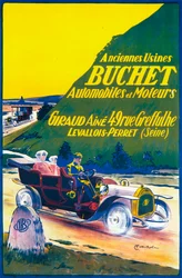 Annonce for Buchet-biler, c1910