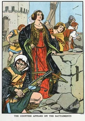 Agnes, grevinde af Dunbar 1312-1369, kendt som Black Agnes, 1338 begyndelsen af det 20. århundrede