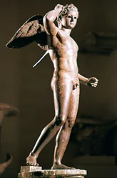 Agon, statue fra den romerske periode, Madhia, Tunesien