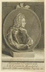 Alexander Danilovich Menshikov, Generalissimo, Prins af Det Hellige Romerske Rige, 1705.