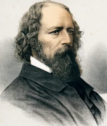 Alfred Tennyson, 1. Baron Tennyson, engelsk digter, c1880
