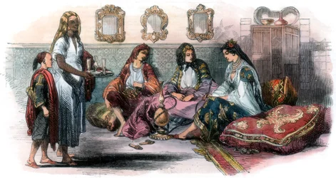 Algeriske kvinder, 1857