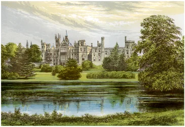 Alton Towers, Staffordshire, hjemsted for jarlen af Shrewsbury, c1880