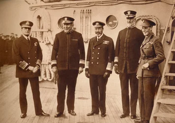 Amerikanske admiraler flyder med kongen, 1918 1935