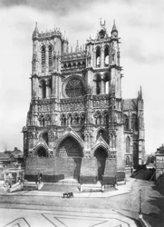 Amiens-katedralen, Picardie, Frankrig, 1918
