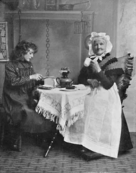 En engelsk sommerhusscene, 1912