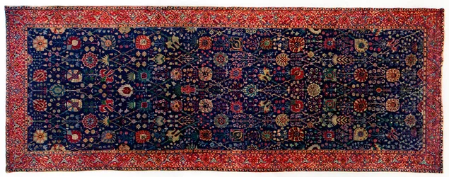 Et Isphahan-tæppe fra det 16. århundrede, 1910