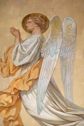 Engel. Saint-Didier kirke Voreppe Frankrig