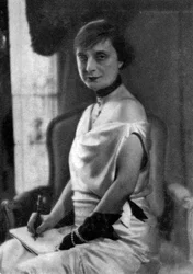 Anna de Noailles, fransk forfatter, 1930