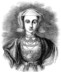 Anne af Cleves 1515-1557, fjerde hustru til Henry VIII af England, 1800-tallet