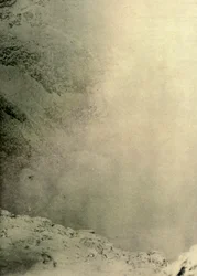 En anden udsigt over Erebus-krateret, 1908, 1909.