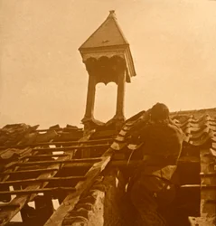 Luftværnsskydning, frontlinje, c1914-c1918