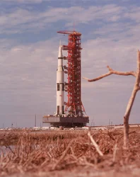 Apollo 9 Saturn V raket, 1969