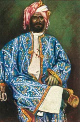 Arabisk perlehandler, c1928.