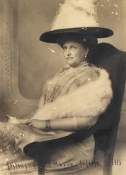 Ærkehertuginde Maria Josepha af Østrig 1867-1944, Prinsesse af Sachsen, 1913.