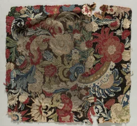 Lænestolssædebetræk, 1685-1690.