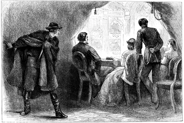Attentatet på præsident Lincoln, Washington, DC, 1865, ca. 1880