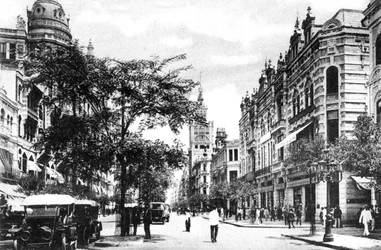Avenida Rio Branco, Rio de Janeiro, Brasilien, 1920