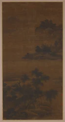 Afventer færgen, Ming-dynastiet, 1500-tallet.
