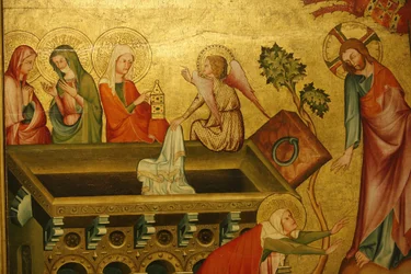 Bagsiden af ​​Verdun-alteret Klosterneuburg Østrig
