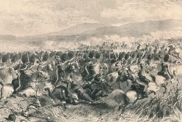 Balaclava, 25. oktober 1854. De skotske grås anklage, 1884
