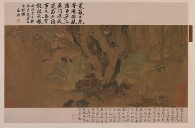 Bambus, frøer og insekter, Ming-dynastiet, 1368-1644.