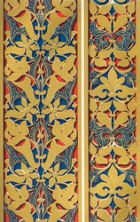 Bånd, side af buer, Court of the Lions, 1907.