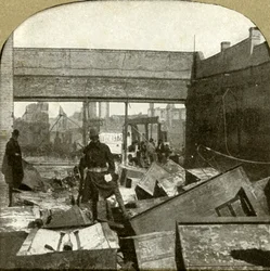 Bankbokse bliver bevogtet, 1906.