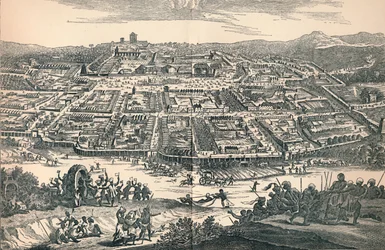 Banza Lovangri, hovedstaden i det tidligere kongerige Lovango, c1670, 1903