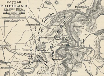 Slaget ved Friedland, 14. juni 1807, 1896