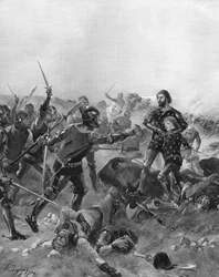Slaget ved Poitiers, Frankrig, 1356