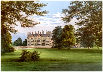 Bearwood, nær Wokingham, Berkshire, hjemsted for familien Walter, c1880
