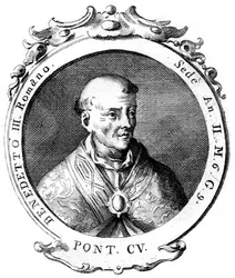 Benedikt III, den katolske kirkes pave