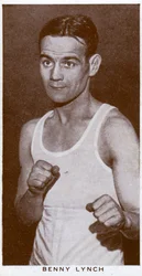 Benny Lynch, skotsk bokser, 1938