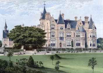 Bestwood Lodge, Nottinghamshire, slutningen af det 19. århundrede