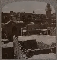 Lydda i fugleperspektiv, c1900