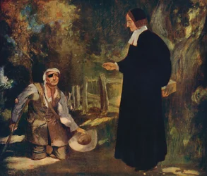 Biskop Ken og en tigger, 1912