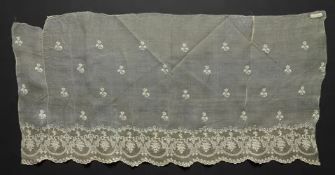 Bluse i ærmer med fire stykker, 1800-tallet.
