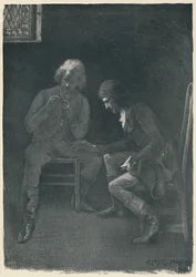 Bonaparte pantsætter sit ur, 1792, 1896.