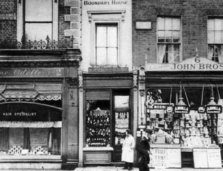 Boundary House, Notting Hill Gate, London, 1926-1927