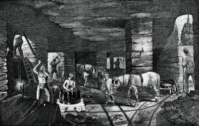Bradley kulmine, nær Bilston, 1886